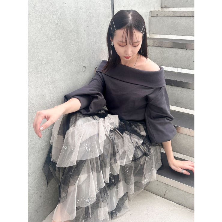 ナナイロフリルスカート | dazzlin | 詳細画像29