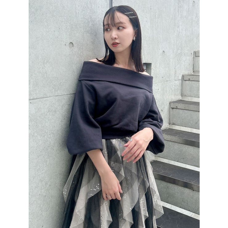 ナナイロフリルスカート | dazzlin | 詳細画像30