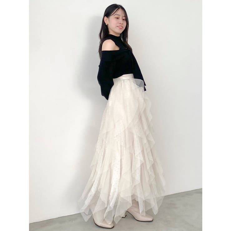 ナナイロフリルスカート | dazzlin | 詳細画像41