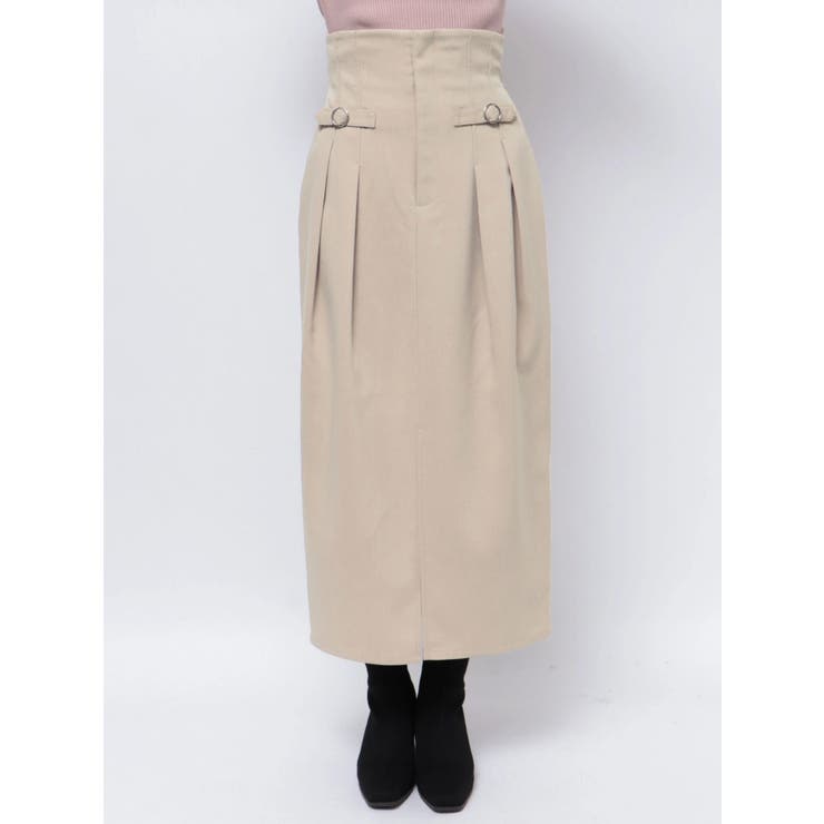 ベルトコルセットスラックスライクスカート | dazzlin | 詳細画像4 
