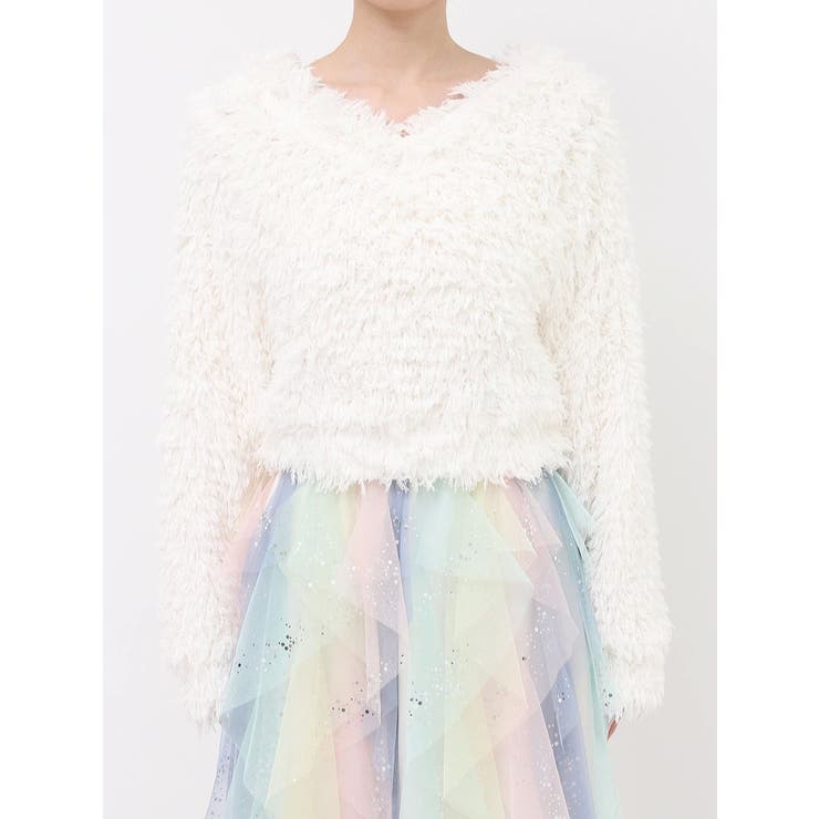 プードルボリュームカットソー | dazzlin | 詳細画像12 