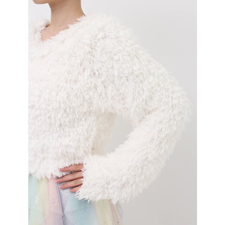 プードルボリュームカットソー | dazzlin | 詳細画像16 