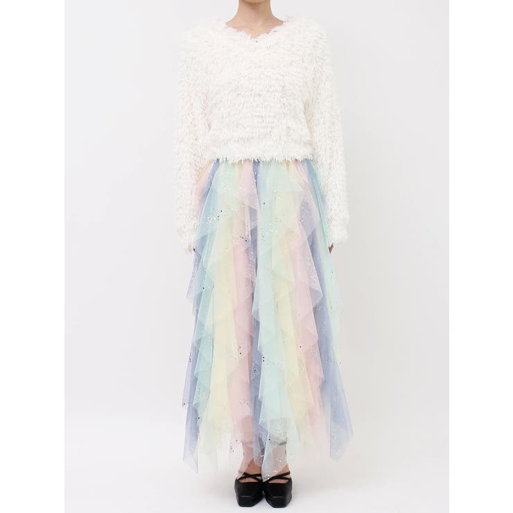 プードルボリュームカットソー | dazzlin | 詳細画像19 