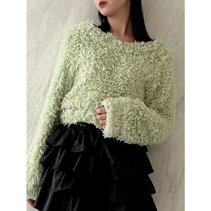 プードルボリュームカットソー | dazzlin | 詳細画像4 