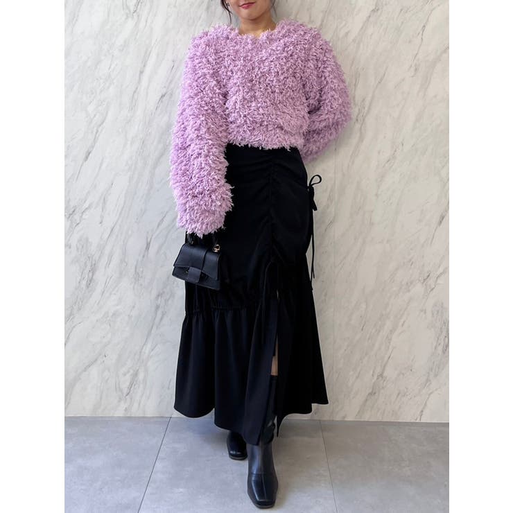 プードルボリュームカットソー | dazzlin | 詳細画像8 