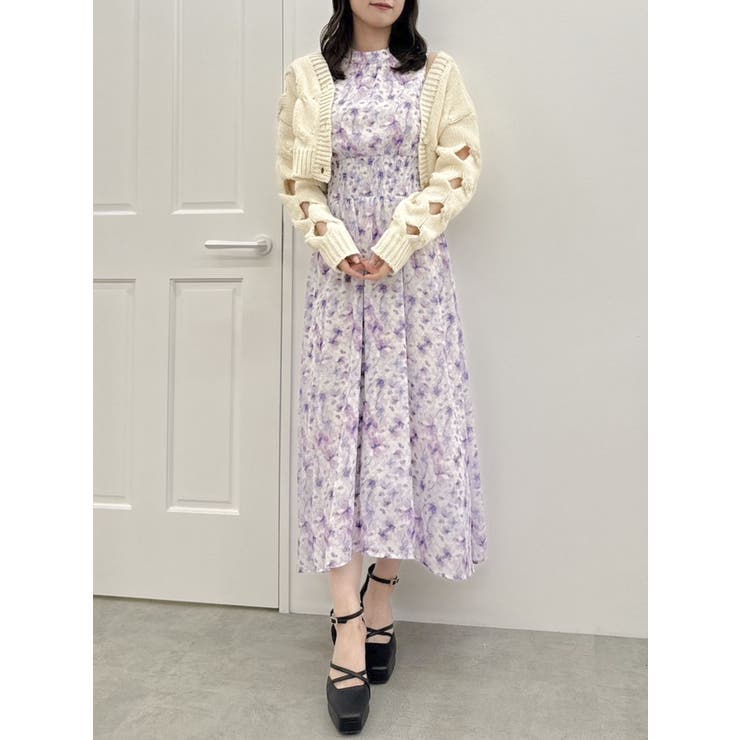 スリットケーブルニットカーディガン | dazzlin | 詳細画像12 