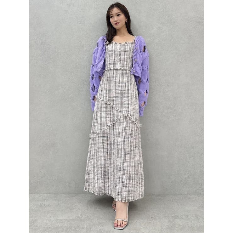 スリットケーブルニットカーディガン | dazzlin | 詳細画像24 