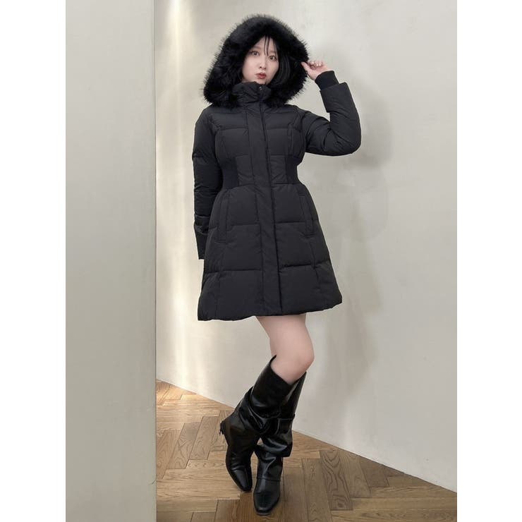 ウエストマークレディダウンコート | dazzlin | 詳細画像13 