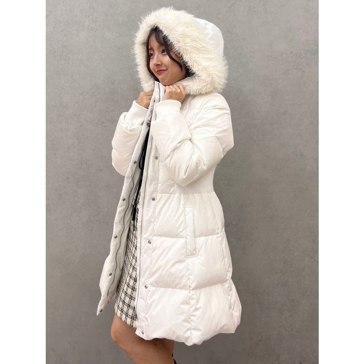 ウエストマークレディダウンコート | dazzlin | 詳細画像32 