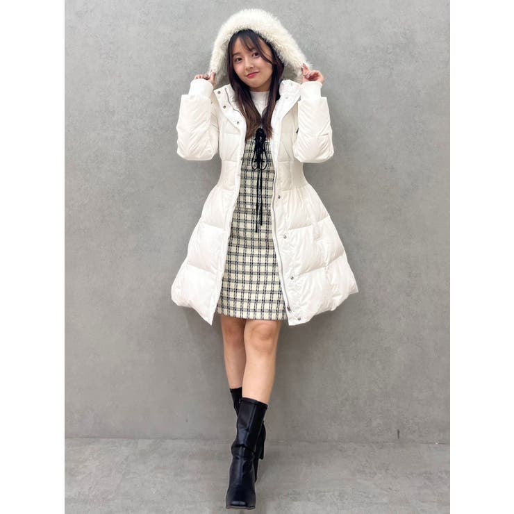 ウエストマークレディダウンコート | dazzlin | 詳細画像33 