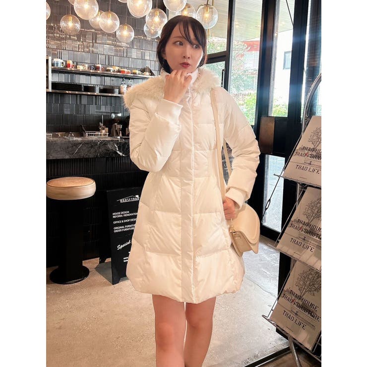 ウエストマークレディダウンコート | dazzlin | 詳細画像34 