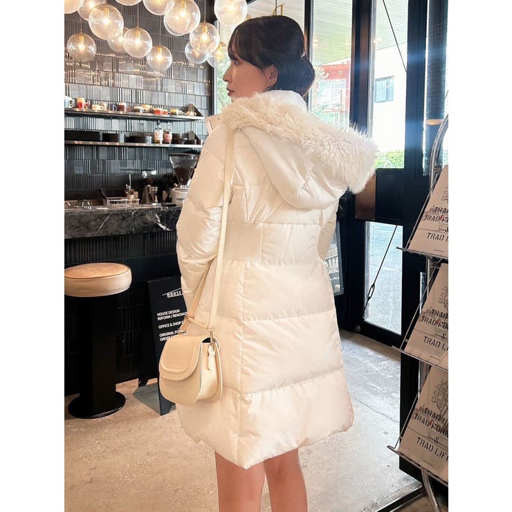 ウエストマークレディダウンコート | dazzlin | 詳細画像35 