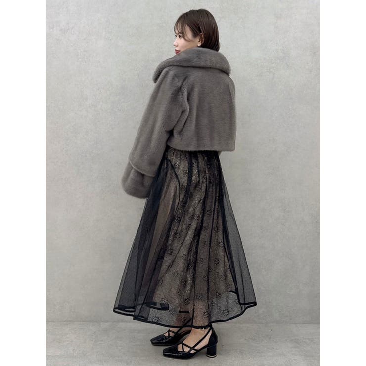 MIXレースドレス | dazzlin | 詳細画像32 