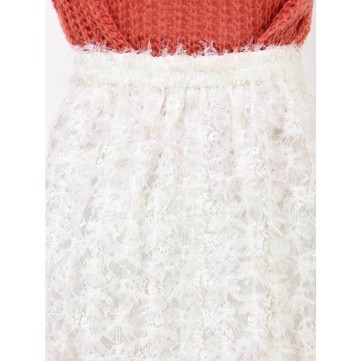 フェザーライクレースIラインスカート | dazzlin | 詳細画像17 