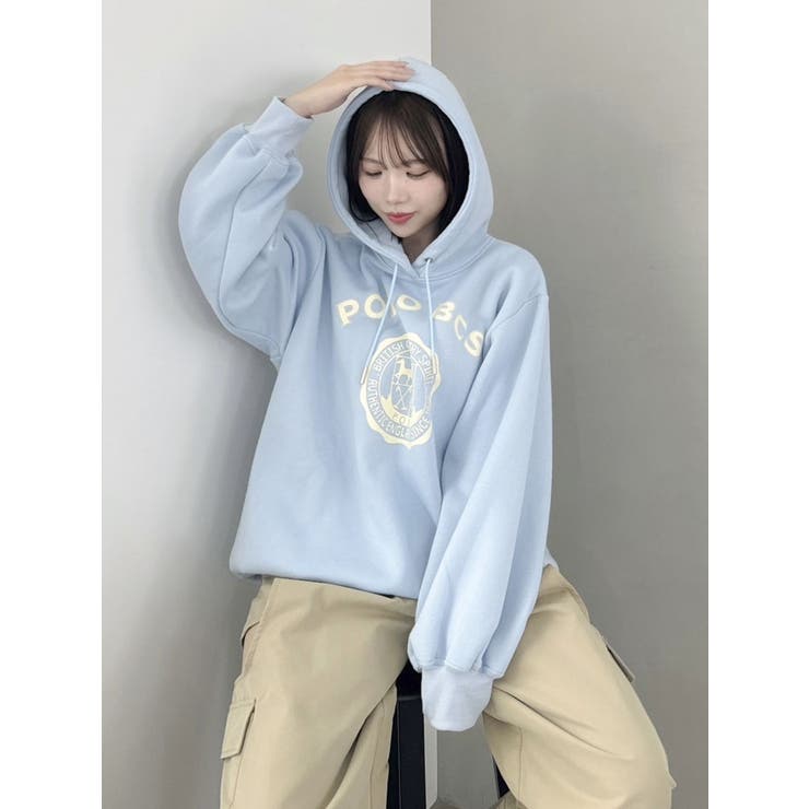 【POLO BCS コラボ】プリントロゴ裏起毛フーディー | dazzlin | 詳細画像25 