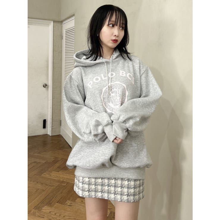POLO BCS コラボ】プリントロゴ裏起毛フーディー[品番：MKSW0061041]｜dazzlin（ダズリン ）のレディースファッション通販｜SHOPLIST（ショップリスト）
