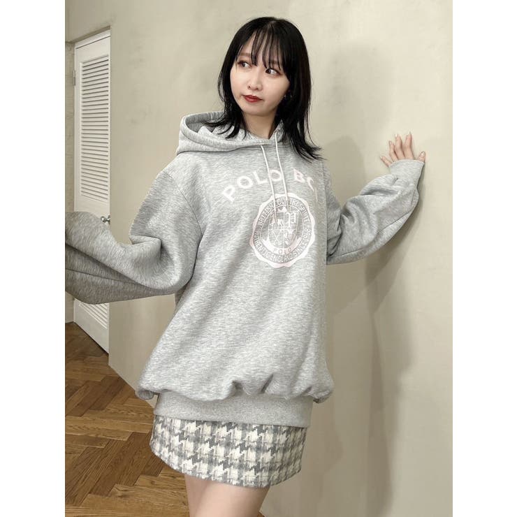POLO BCS コラボ】プリントロゴ裏起毛フーディー[品番 POLO BCS コラボ】プリントロゴ裏起毛フーディー[品番