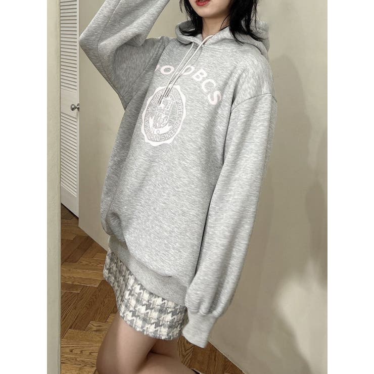 【POLO BCS コラボ】プリントロゴ裏起毛フーディー | dazzlin | 詳細画像5 