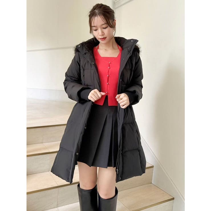 ウエストマークレディ中綿コート[品番：MKSW0062043]｜dazzlin