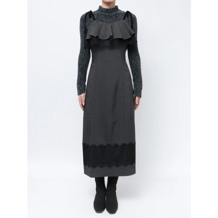 レースヘムキャミワンピース | dazzlin | 詳細画像22 