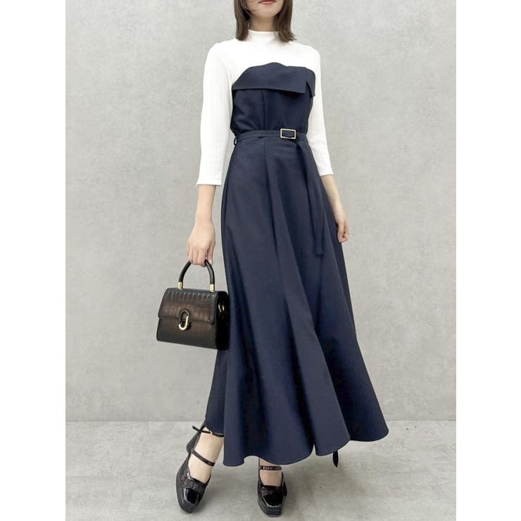 ドルマンスリーブカットワンピース｜AZUL BY MOUSSY（アズール