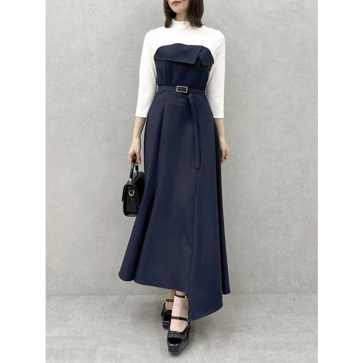 折り返しベアドッキングワンピース | dazzlin | 詳細画像13 