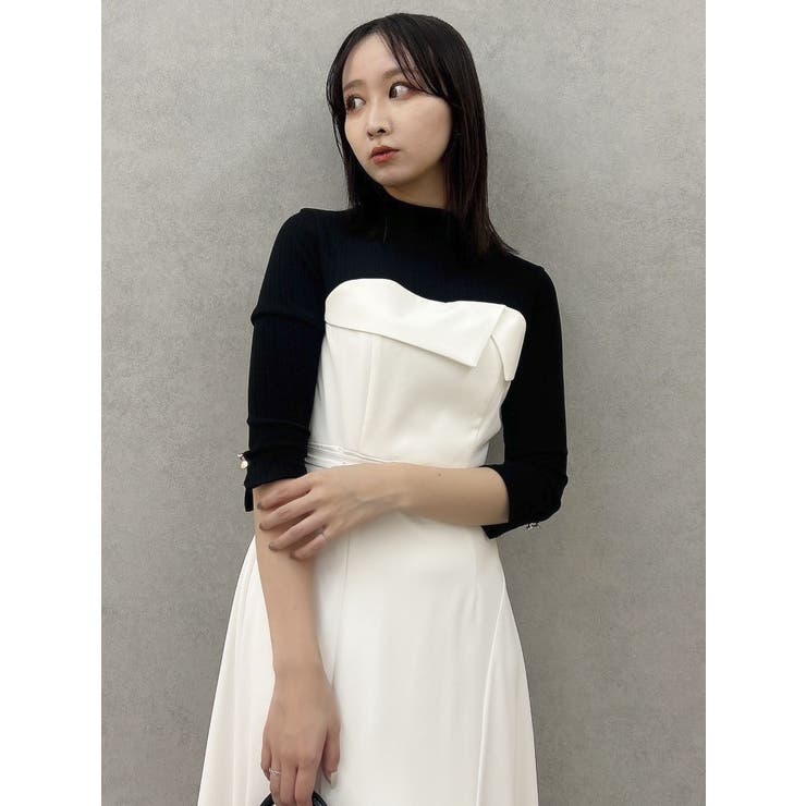 折り返しベアドッキングワンピース | dazzlin | 詳細画像6 