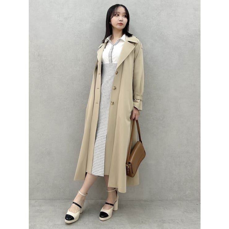 ハイウエストジャンスカドッキングワンピース | dazzlin | 詳細画像11 