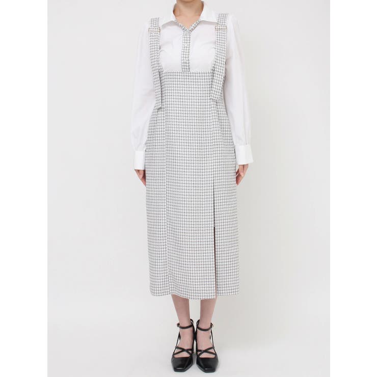 ハイウエストジャンスカドッキングワンピース | dazzlin | 詳細画像30 