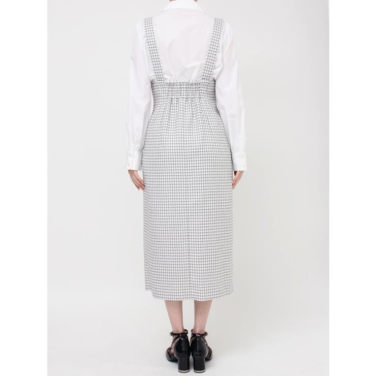 ハイウエストジャンスカドッキングワンピース | dazzlin | 詳細画像32 