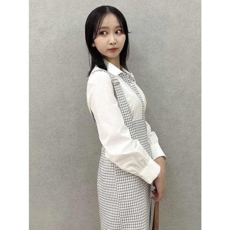 ハイウエストジャンスカドッキングワンピース | dazzlin | 詳細画像9 