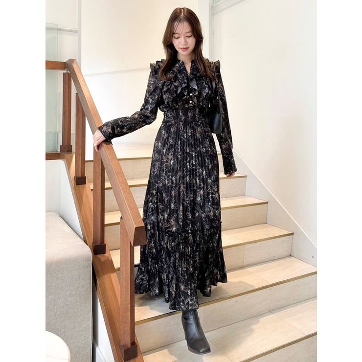 フラワープリーツワンピース | dazzlin | 詳細画像12 