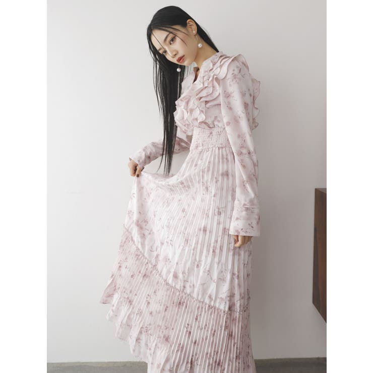 フラワープリーツワンピース | dazzlin | 詳細画像26 