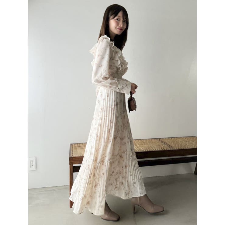 フラワープリーツワンピース | dazzlin | 詳細画像35 