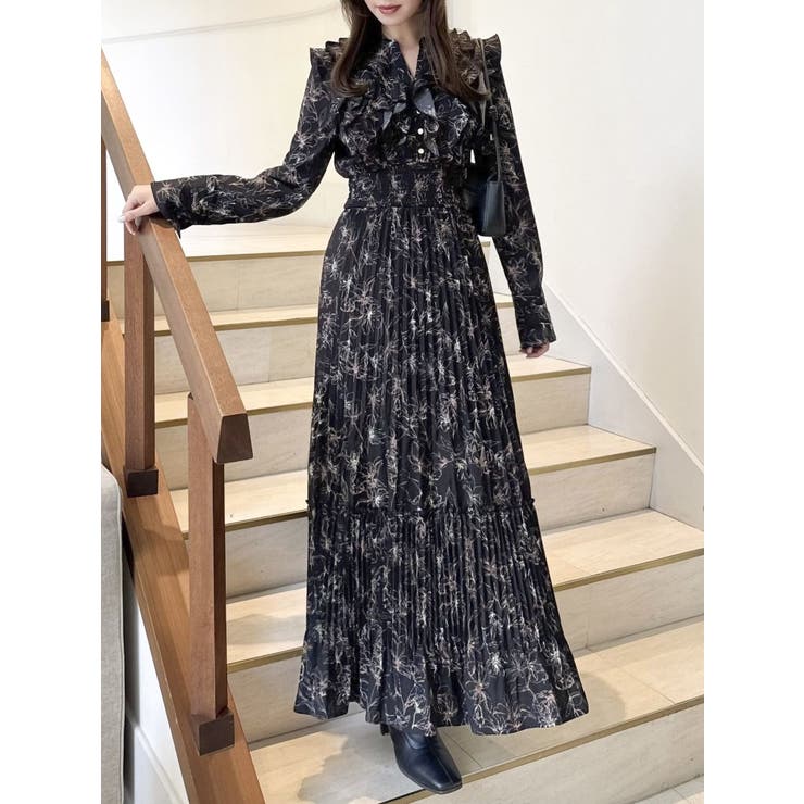 フラワープリーツワンピース | dazzlin | 詳細画像45 