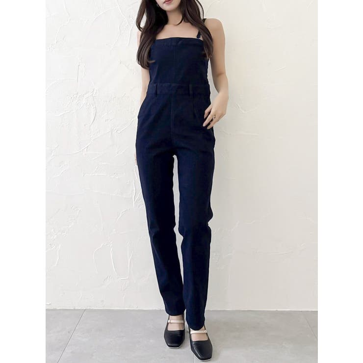 スリムデニムベアロンパース | dazzlin | 詳細画像11 