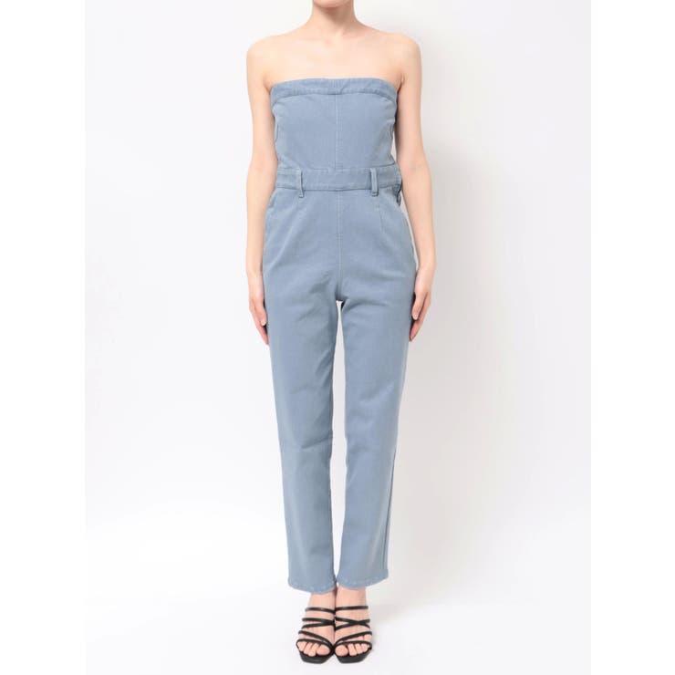 スリムデニムベアロンパース | dazzlin | 詳細画像25 