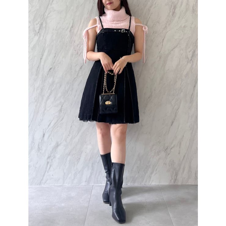 ヘムチュールベルトキャミワンピース | dazzlin | 詳細画像23 