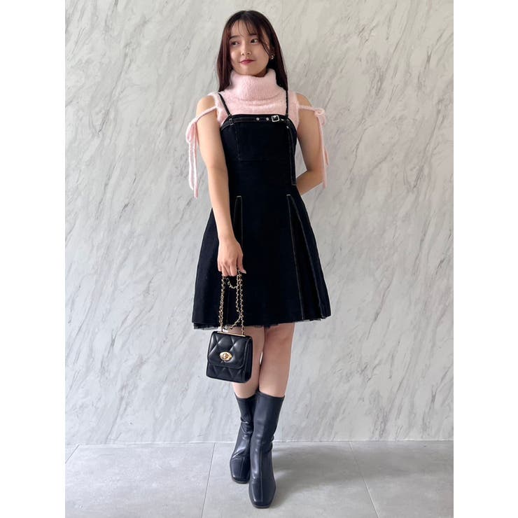 ヘムチュールベルトキャミワンピース | dazzlin | 詳細画像24 