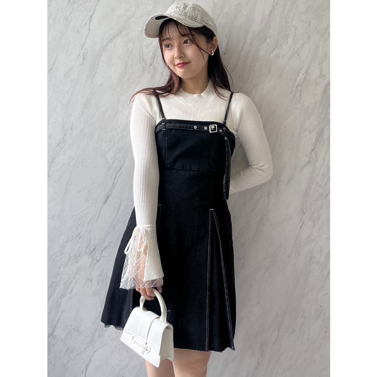 ヘムチュールベルトキャミワンピース | dazzlin | 詳細画像26 