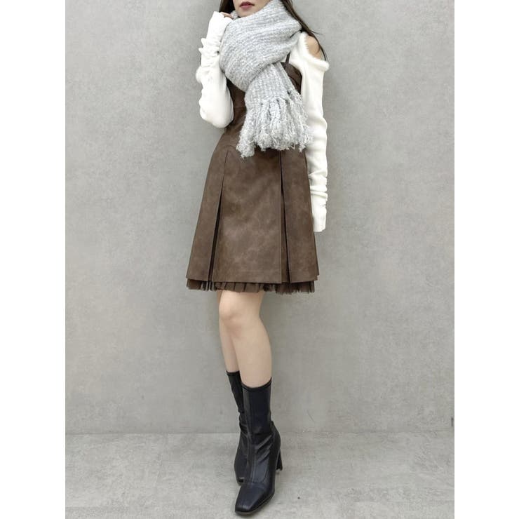 ヘムチュールベルトキャミワンピース | dazzlin | 詳細画像32 