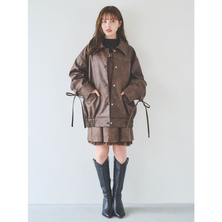 ヘムチュールベルトキャミワンピース | dazzlin | 詳細画像8 