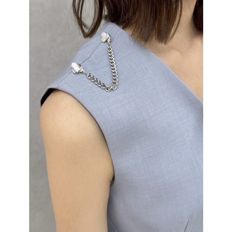 【セットアップ対応】ショルダーリボンジレ | dazzlin | 詳細画像10 