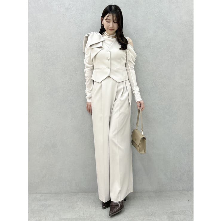 【セットアップ対応】ショルダーリボンジレ | dazzlin | 詳細画像12 