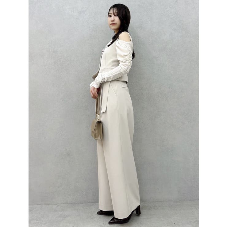 【セットアップ対応】ショルダーリボンジレ | dazzlin | 詳細画像13 