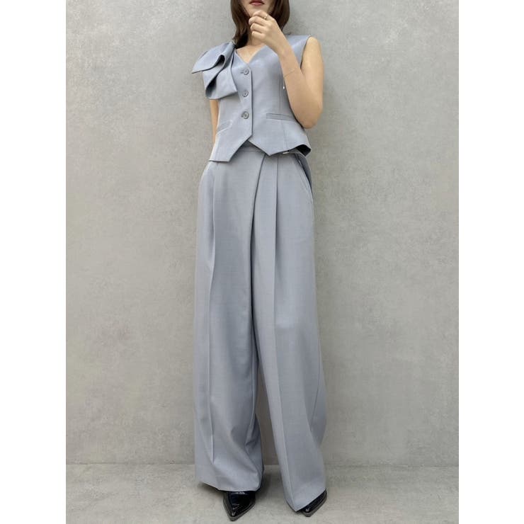 【セットアップ対応】ショルダーリボンジレ | dazzlin | 詳細画像8 