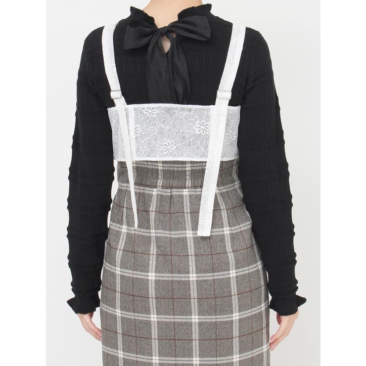 ダブルポケットマテリアルビスチェ | dazzlin | 詳細画像26 