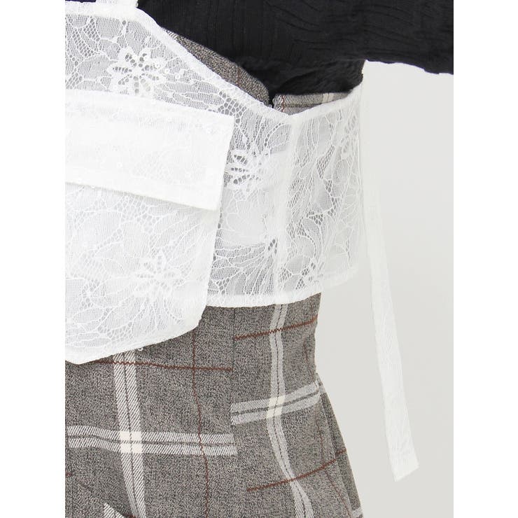 ダブルポケットマテリアルビスチェ | dazzlin | 詳細画像30 