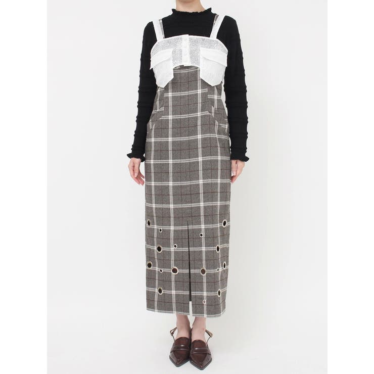 ダブルポケットマテリアルビスチェ | dazzlin | 詳細画像32 