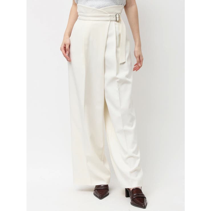 【セットアップ対応】アシメウエストセミウエストパンツ | dazzlin | 詳細画像1 